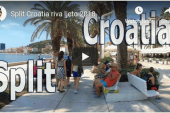 Split Croatia riva ljeto 2018