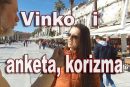 Vinko Gvozdanović radi anketu o korizmi na rivi