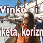 Vinko Gvozdanović radi anketu o korizmi na rivi 