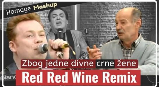 Zbog jedne divne crne žene Mashup – Red Red Wine Remix
