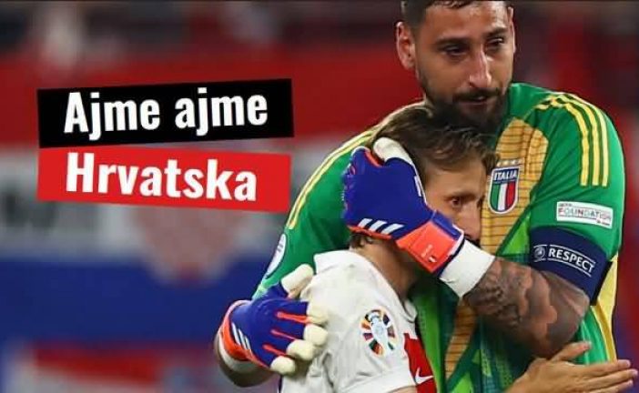 Ajmo ajmo Hrvatska ajme ajme (ljubav je tvoja kao vino)